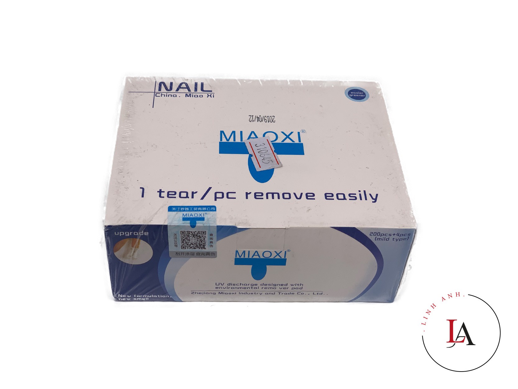 Giấy ủ tháo móng Gel 200cái